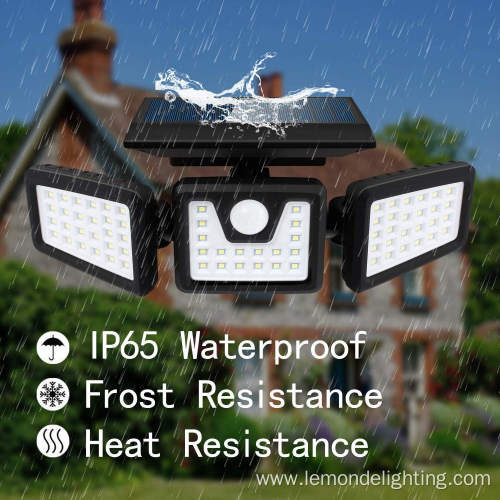 Led Solar Powered Garden Motion Sensor Wall Light